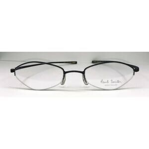 Paul Smith 179 Bronze Unisex Metal Half Rim Eyeglass Frames Made in Japan